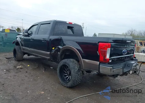 2017 Ford F-250 Lariat из США, поврежденный, VIN 1FT7W2B60HED49538